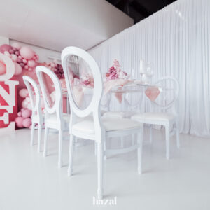 Alternative view of White Louis Chair