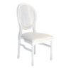 White Louis Chair