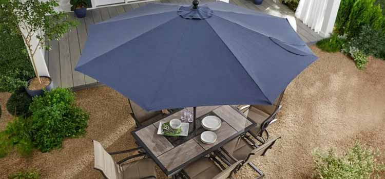 Compact Heater Outdoor Umbrella