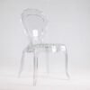 belle clear chair
