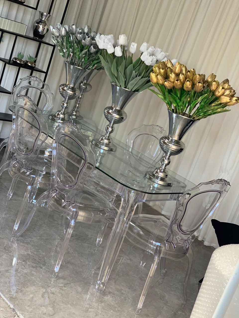 Belle Clear Chair - Image 2