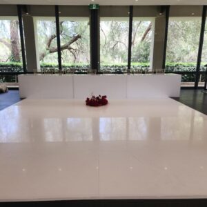 Alternative view of White bridal table
