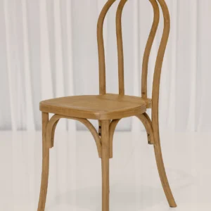 Brown bentwood chair