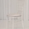 White tiffany chair