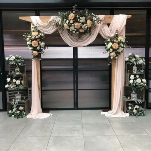 Wooden arbour