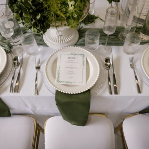 Charger Plate Hire Melbourne