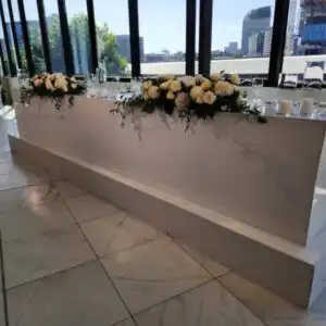 White Bridal Table Hire